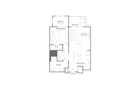 bedroom floor plan | the mansions on the park